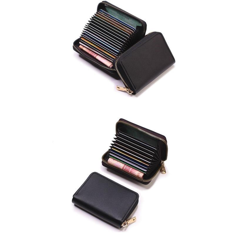 Product Introduction of FreeHummingbird #  PU Function 24 Bits Card Case Business Card Holder Men Women Credit Passport Card Bag ID Passport Card Wallet 31