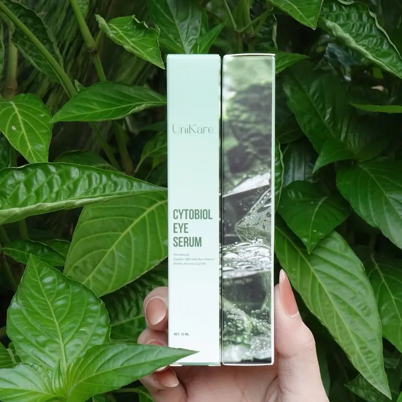 COMBO 2 Serum Tinh Chất Hỗ Trợ Cải Thiện Quầng Thâm & Bọng Mắt, Mỏi Mắt Cytobiol Eye 10ml, UNIKARE, Nam Nữ   Skincare 4