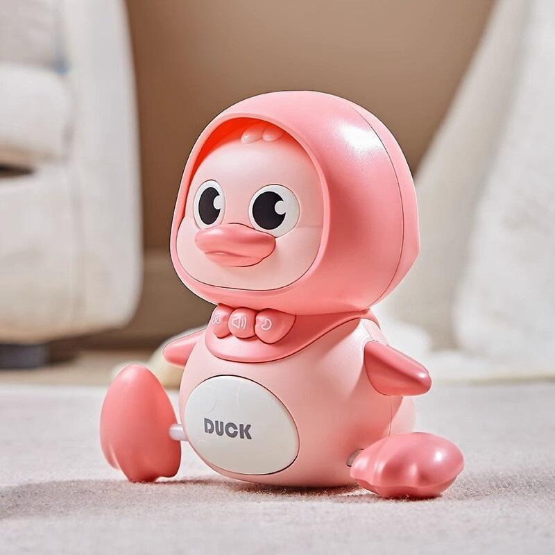 Electric Chicken Pet Squad Set Magnetic Crawling Swinging Duck Children's Head up Practice Toy 5