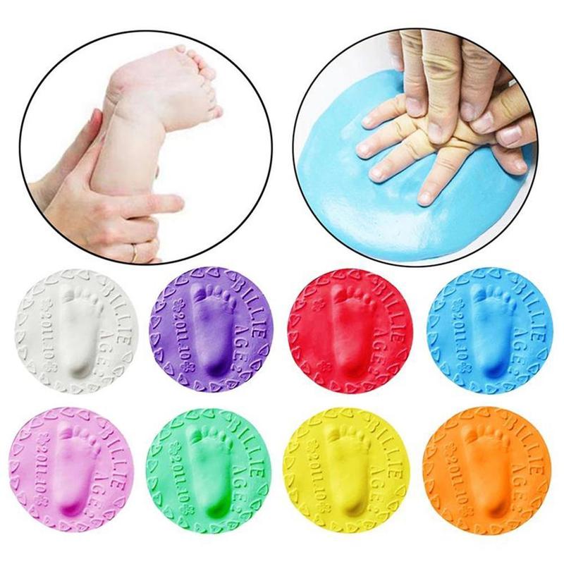 Baby Hand And Foot Ink Pad Baby Hand And Foot Print Baby Han - TikTok ...