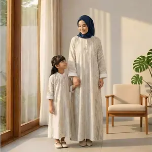 [ready stock]Asaya Gaun Gaya Elegan Kasual Lengan Panjang Dengan