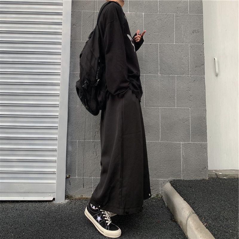 Product Introduction of Quần Màu Tối, Phong Cách Harajuku Nhật Bản, Phong Cách Yamamoto, Đường Phố Cao Cấp, Thương Hiệu Hợp Xu Hướng Cho Nam Và Nữ, Quần Cropped Cho Cặp Đôi, Quần Đùi Bảo Hộ Lao Động, Ống Rộng, Chân Thẳng 10