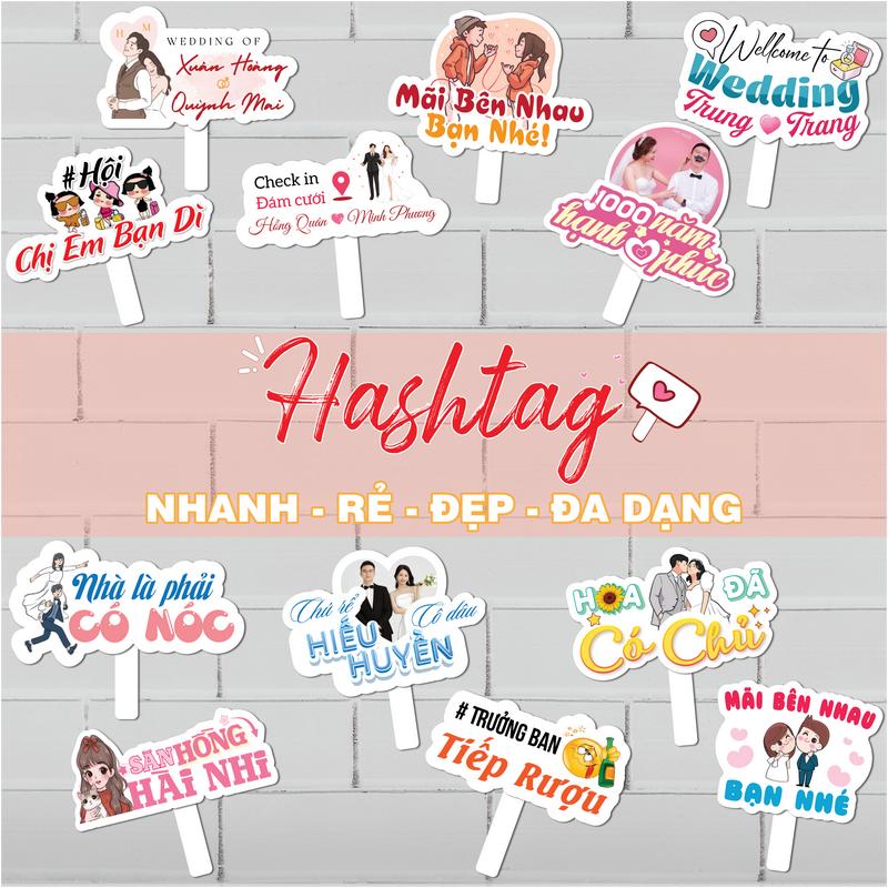 [Hashtag 02] Hashtag Cầm Tay Chụp Ảnh Đám Cưới