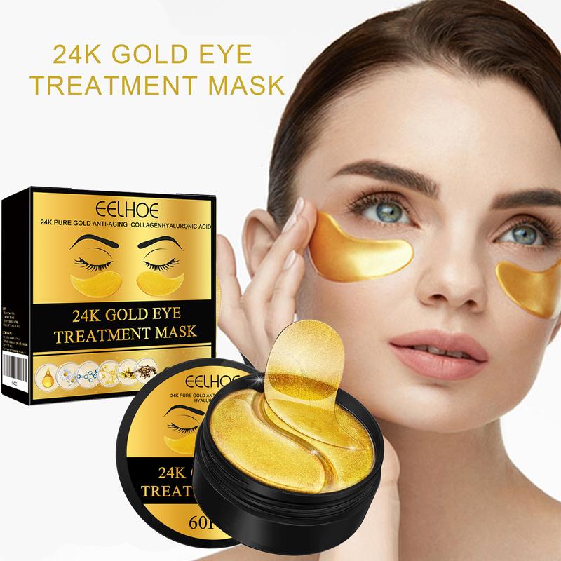 Under Eye Patches - 60 Pcs - 24K Gold Eye Mask- Puffy Eyes & - TikTok Shop