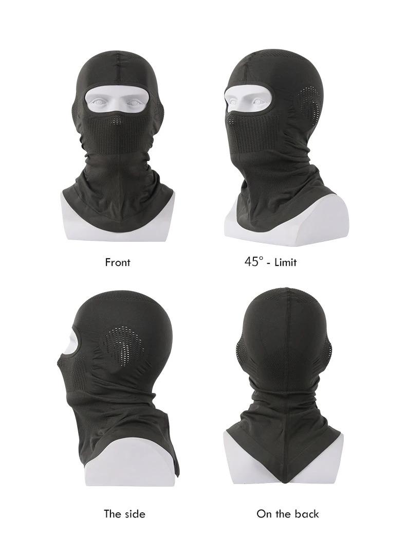 Product Introduction of Mặt Nạ Toàn Mặt Chiến Thuật, Độ Đàn Hồi Cao, Thoáng Khí, Mặt Nạ Balaclava, Thích Hợp Để Đạp Xe, Trượt Tuyết Thể Thao Ngoài Trời, Đi Xe Máy, Khăn Quàng Cổ, Mũ Bảo Hiểm, Mũ Bên Trong Che Mặt Sport 8