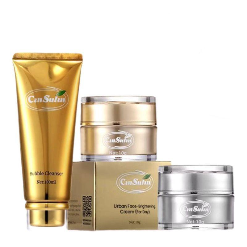 Product Introduction of Cinsulin Paket 3in1 Cream Siang & Cream Malam + Bubble Cleanser Urban Face Brighten Cream - Mencerahkan, Kotoran Membersihkan Perawatan Wajah Kusam Hitam Memudarkan 31