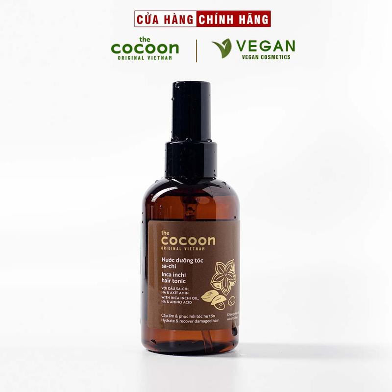 Nước xịt dưỡng tóc SACHI 140ml cocoon thuần chay Chăm Sóc Tóc
