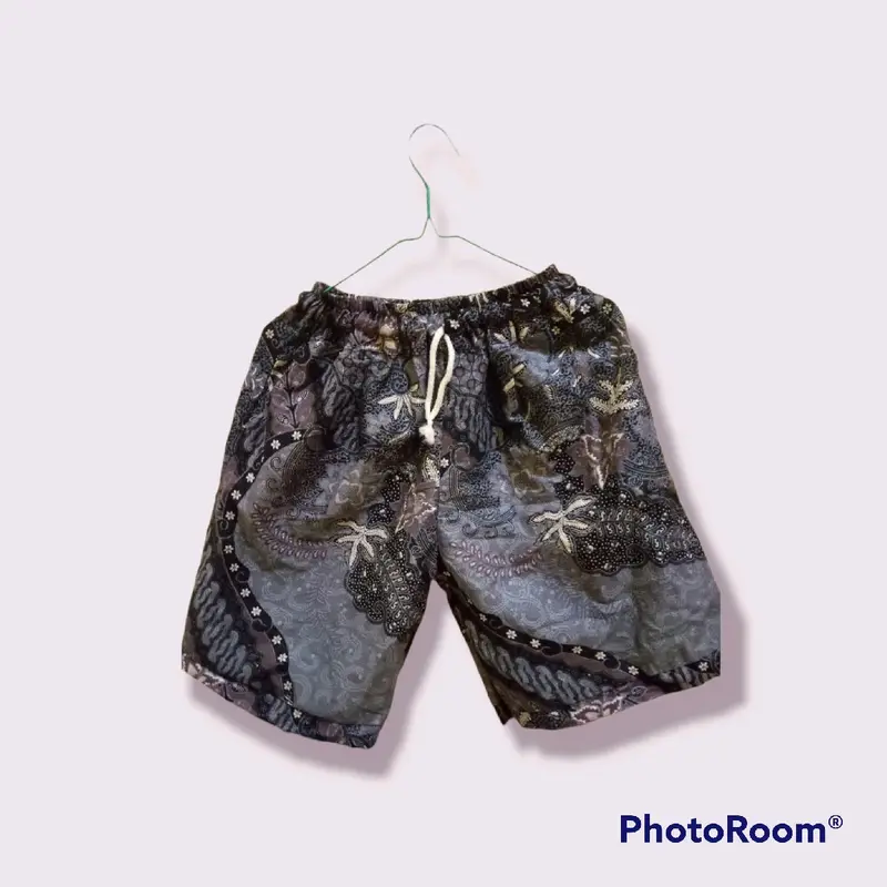 celana pendek batik/celana pendek pria/celana pendek wanita/pakaian bawah/kolor santai/celana murah/boxser/celana jumbo/ Katun/celana batik jogja/celana pendek dewasa 3