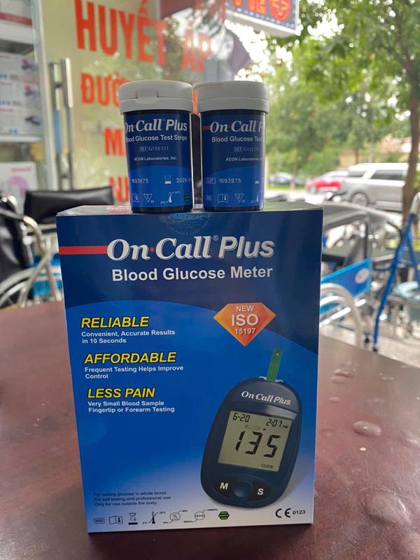 Que test Oncall Plus - cho máy đo đường huyết Oncall Plus 4