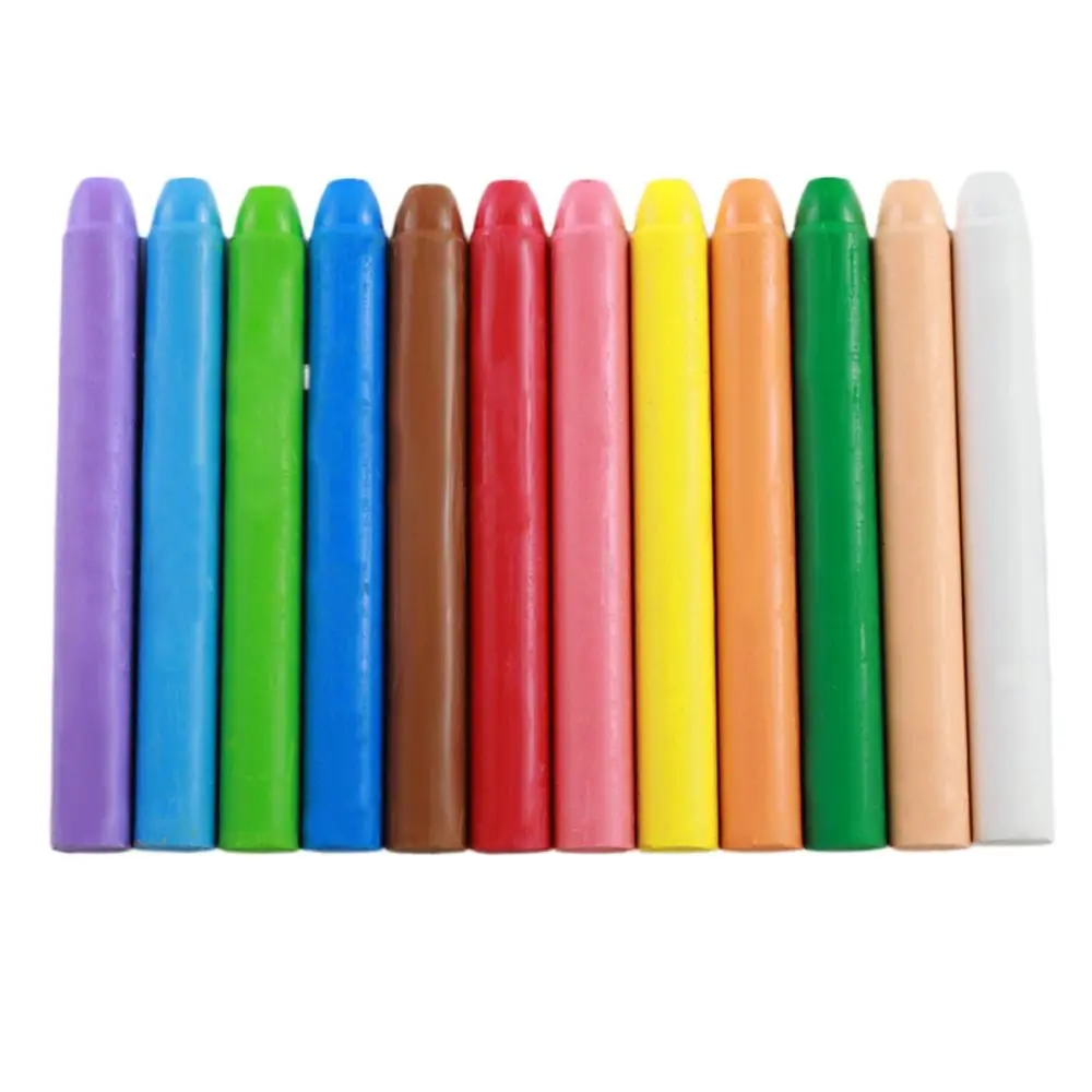 Creative Non-toxic Dust Free Chalk Drawing Pens DIY Painting Teacher Chalk Colorful White Pen Solid Water Chalk Blackboard Whiteboard
