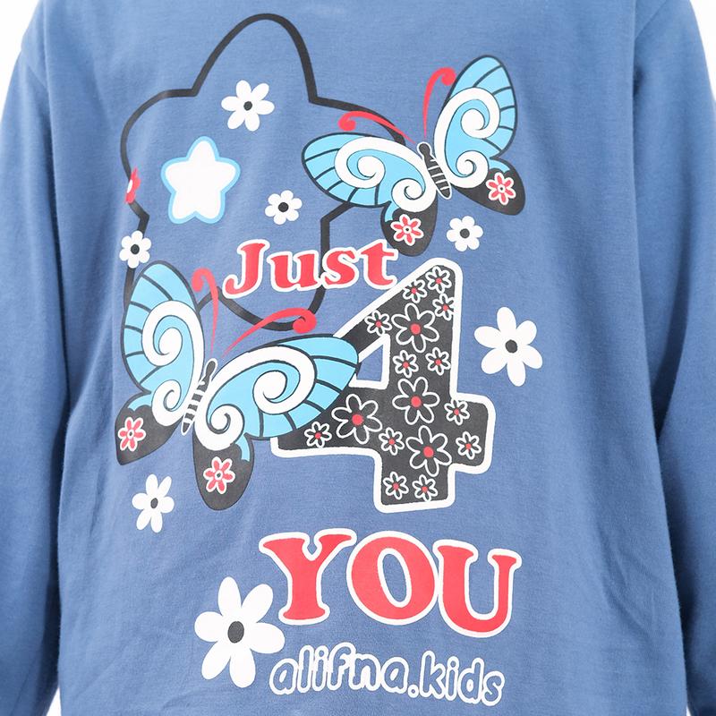 Setelan Anak Perempuan Kaos Katun Terbaru Kekinian usia 5 Sampai 14 Tahun alifna kids02 Baju Celana Fashion 8