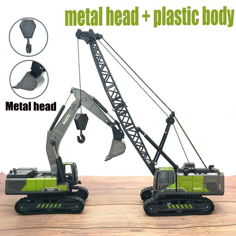 Quà sinh nhật Khuôn đúc hợp kim Mô hình xe kỹ thuật Mô phỏng Xe nâng máy ủi đất…