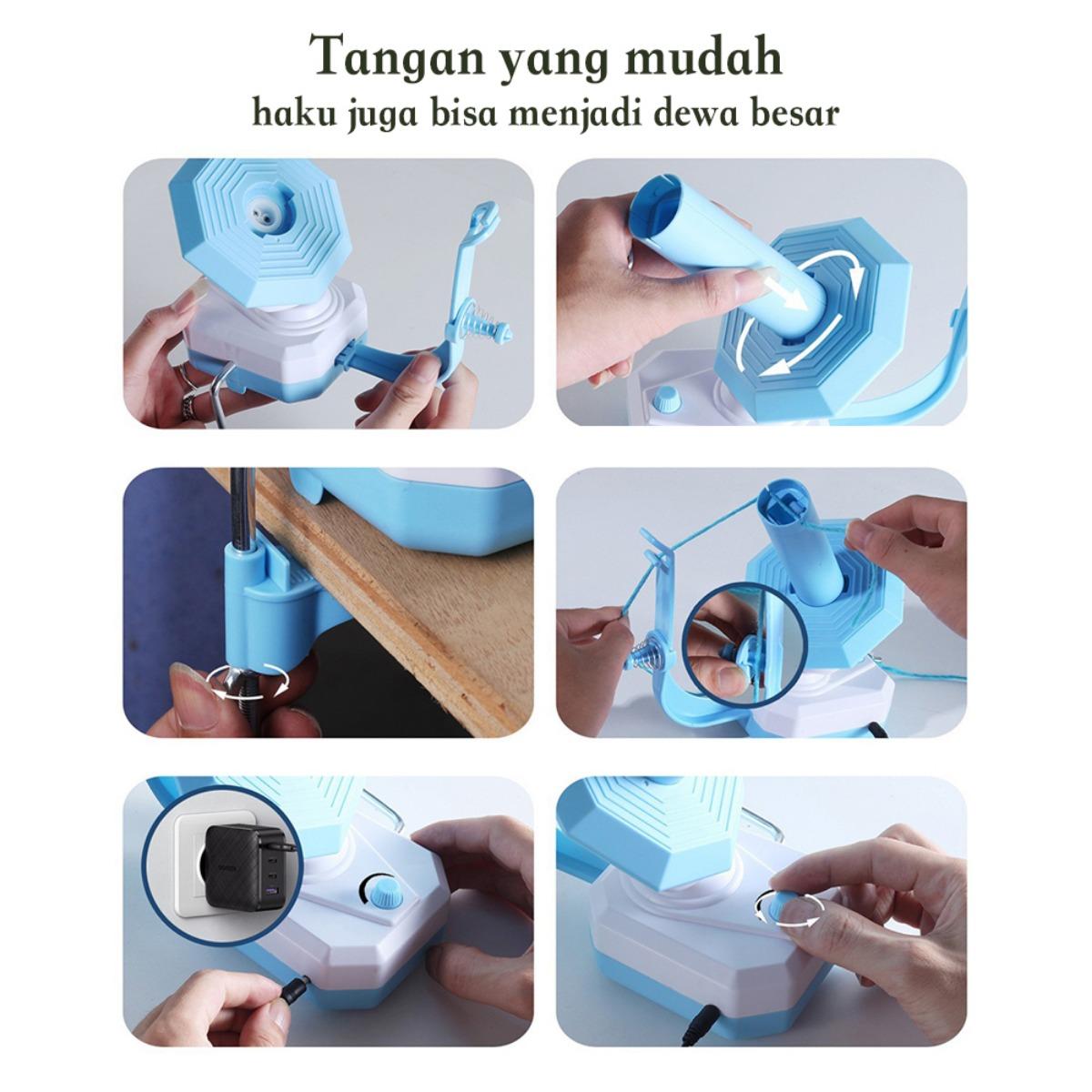 Rajut Listrik USB 10x Lebih Cepat & Efisien, Inovasi Terbaru: Motor Tinggi Kekuatan, Teknologi Charging Cepat, Model [Model Name], Panjang [Panjang]cm, Lebar [Lebar]cm