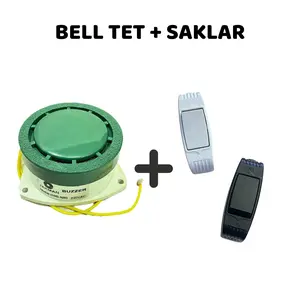 BELL TET / PANEL BUZZER / BELL SEKOLAH / BELL PABRIK / ALARM / JAKMAN / BEL ISTIRAHAT BUZZER / FREE SAKLAR