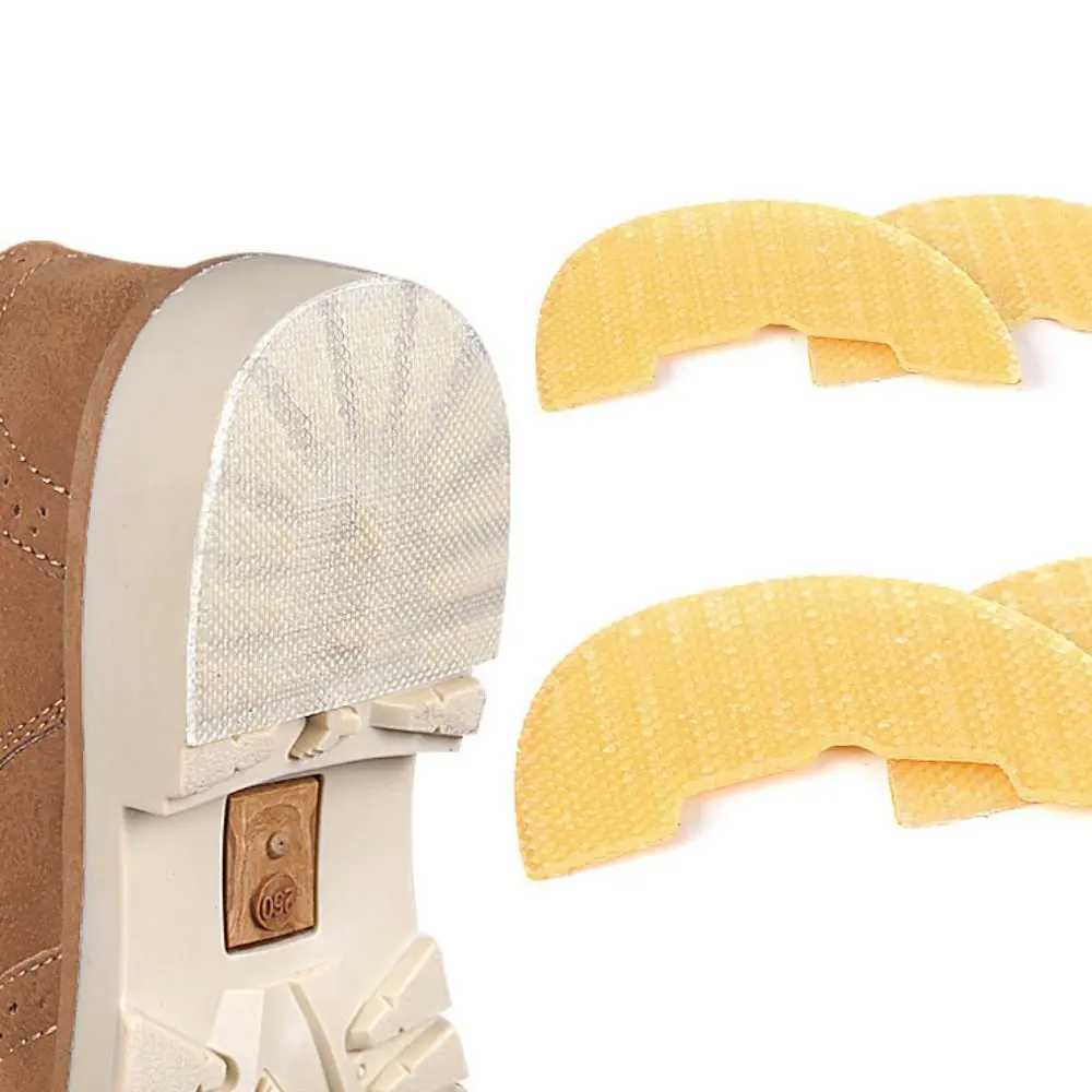 1 Pair Non Shoe Pads Noise Reduction Sole Anti-slip Stickers Thickened Sneaker Grips Heel Protectors Wear-resistant Sole Noise Reduction Stickers