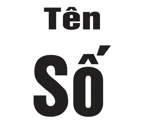 Gói In Tên Số Bóng Đá Theo Yêu Cầu - Font Số CLB và Đội Tuyển
