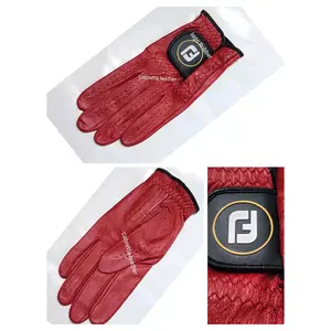 Ready Sarung Tangan Golf Pria Full Kulit Merah Putih