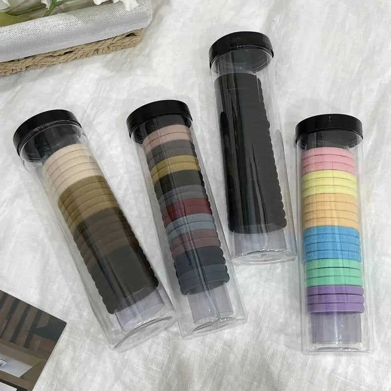 Headband with seamless hair bun elastic band, high elasticity, suitable for adults to tie their hair, thick hair rope, women's hair bun accessory, simple and elegant accessory. hair  ties seamless  headwear banana  n claw  clips