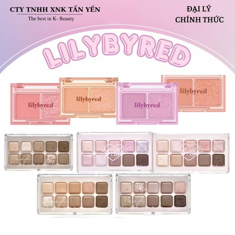 Phấn Mắt 10 Ô Lilybyred Mood Keyboard 10.5g