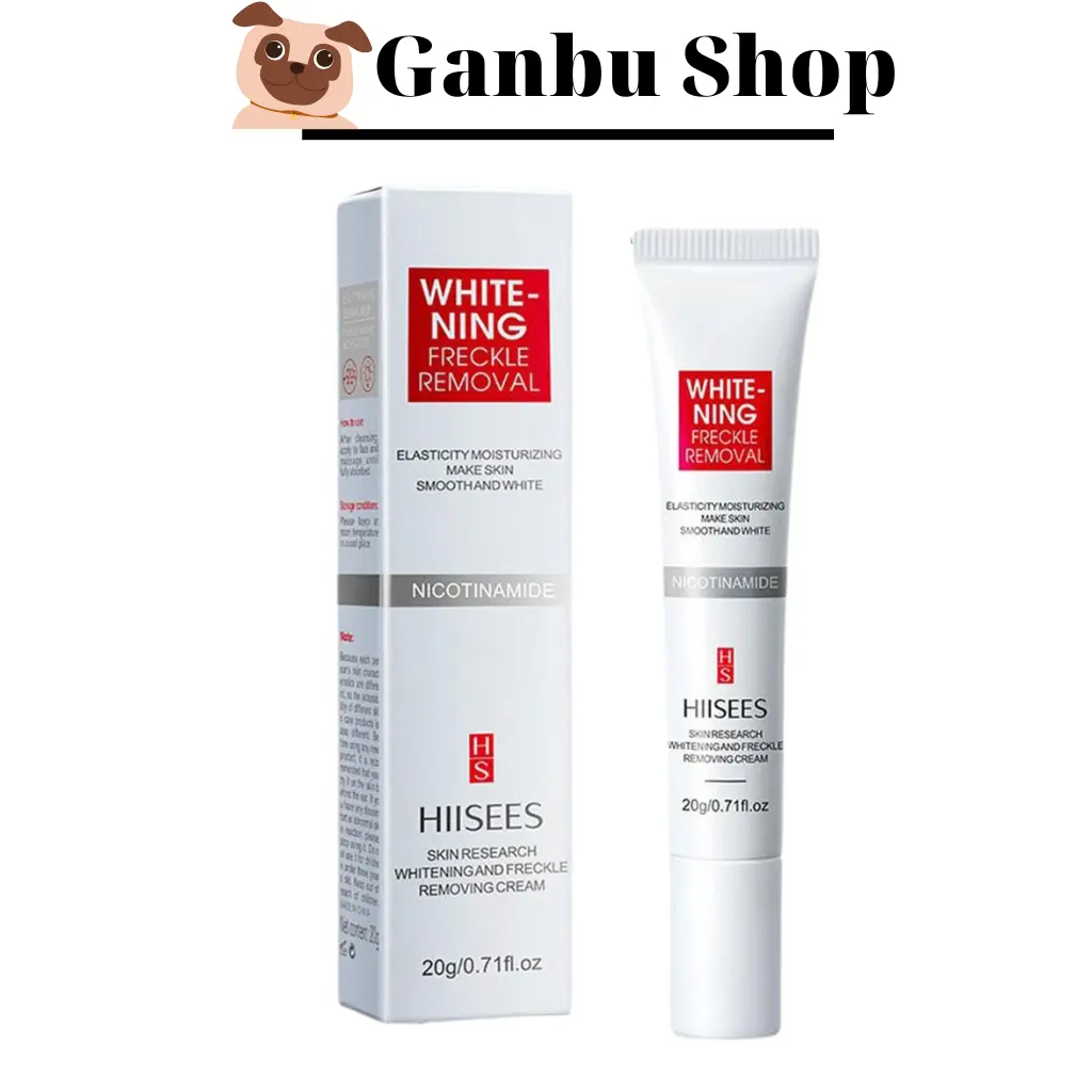 Kem Dưỡng Trắng Da Niacinamide, Hiisees, Chống Đốm Nâu, Giảm Tàn Nhang, Chăm Sóc Da, 20g Skincare Làm Đẹp Da