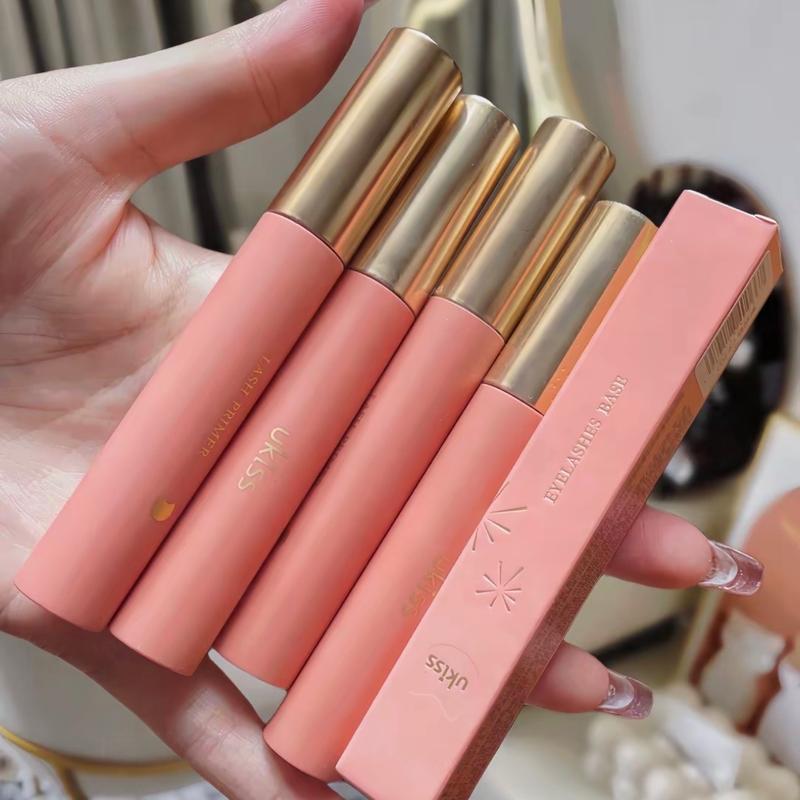 Chuốt mi Mascara Ukiss chống thấm nước lâu trôi đầu cọ mảnh chuốt dài và cong mi dành cho makeup chuyên nghiệp