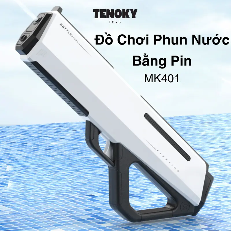 Đồ Chơi Máy Phun Nước Đồ Chơi Không Dây Dùng Pin Tenoky MK401 Có Khả Năng Hút Nước Bằng Điện, Chống Nước, Phun Xa, An Toàn 0