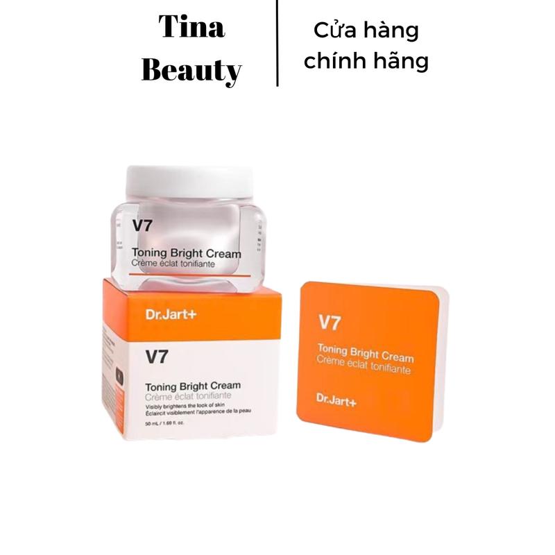 Kem V7 Toning Bright Cream Hàn Quốc Hộp 50ml 2