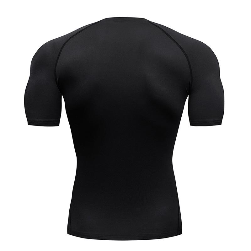 Product Introduction of Quần Áo Nhanh Khô, Áo Thun Thể Thao, Quần Áo Chạy Bộ, Dành Cho Nam Giới, Tập Gym, Thoáng Khí, Wicking, Quần Bó Co Giãn, Hàng Mới Về 9