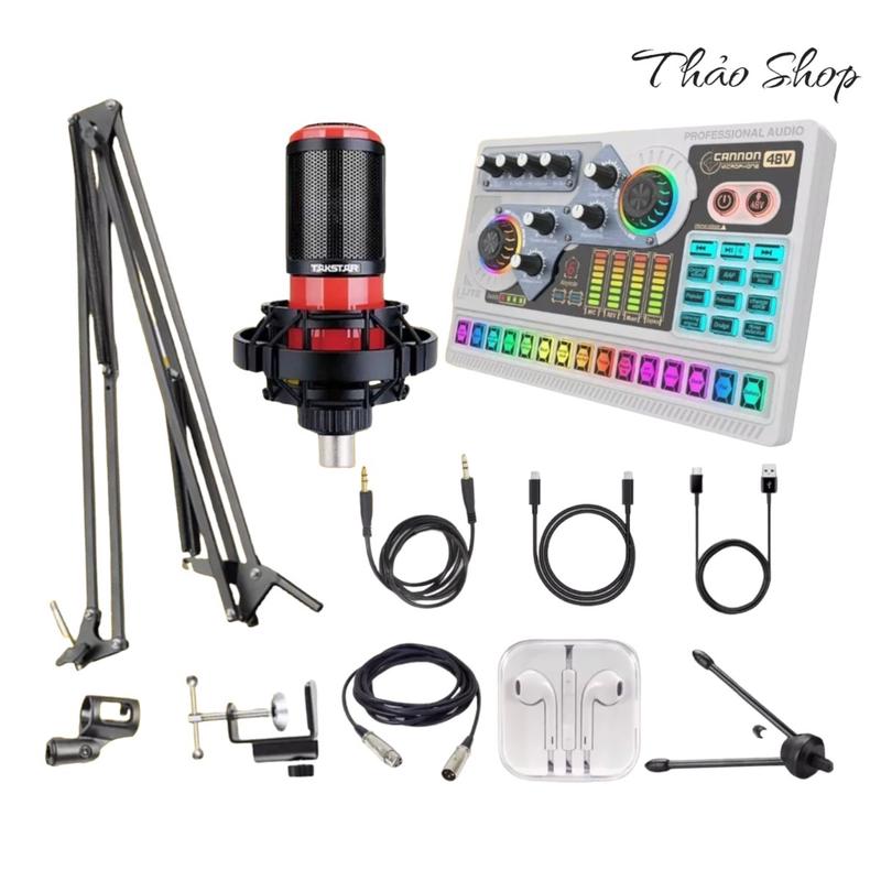 Bộ mới Soundcad X5 tích hợp nguồn 48V và mic PC K320 cao cấp âm thanh cực hay