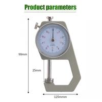 Gambar Thickness Gauge Alat Ukur Ketebalan Kertas Plastik 0-20MM Tester Meter Utk Leather Craft - 0-20MM dari nihonmart.id Kota Cimahi 2 Tokopedia