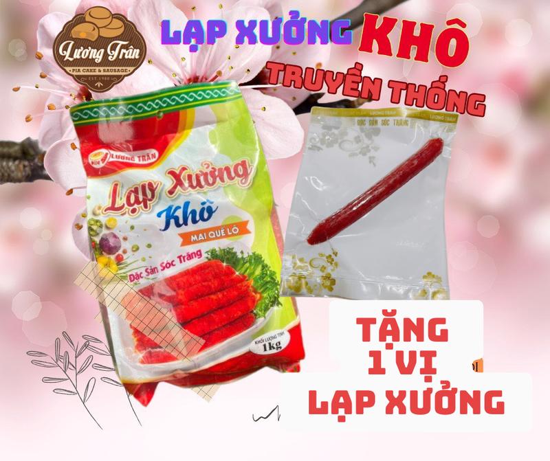  Lạp xưởng Heo khô truyền thống 1ký Tặng 1 vị lạp xưởng đặc biệt 