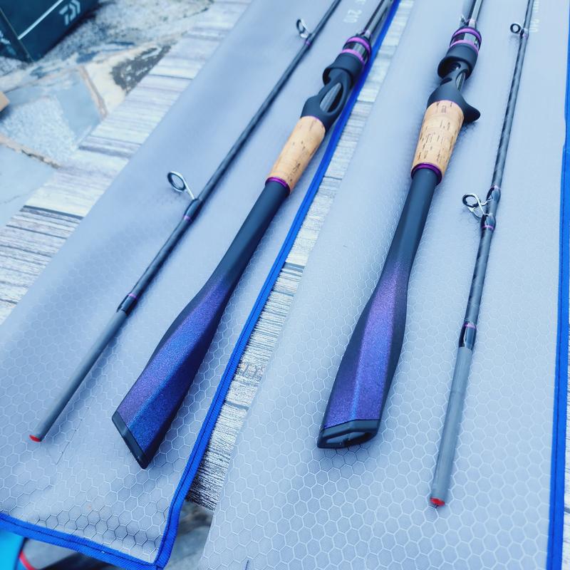 Cần Lure - Cần câu lure cao câp JiCHU carbon Xoắn X toàn thân Đi Câu Fishing Bắt Cá Câu Cá Mồi