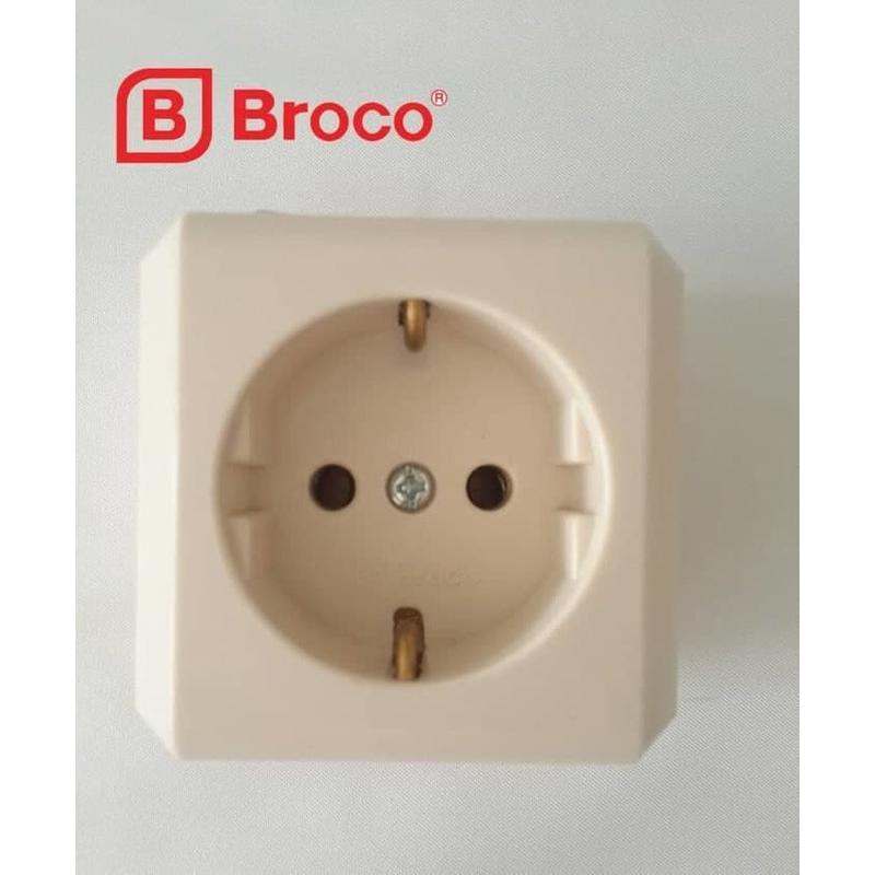 Stop Kontak OB Broco 1 Lubang SNI 1