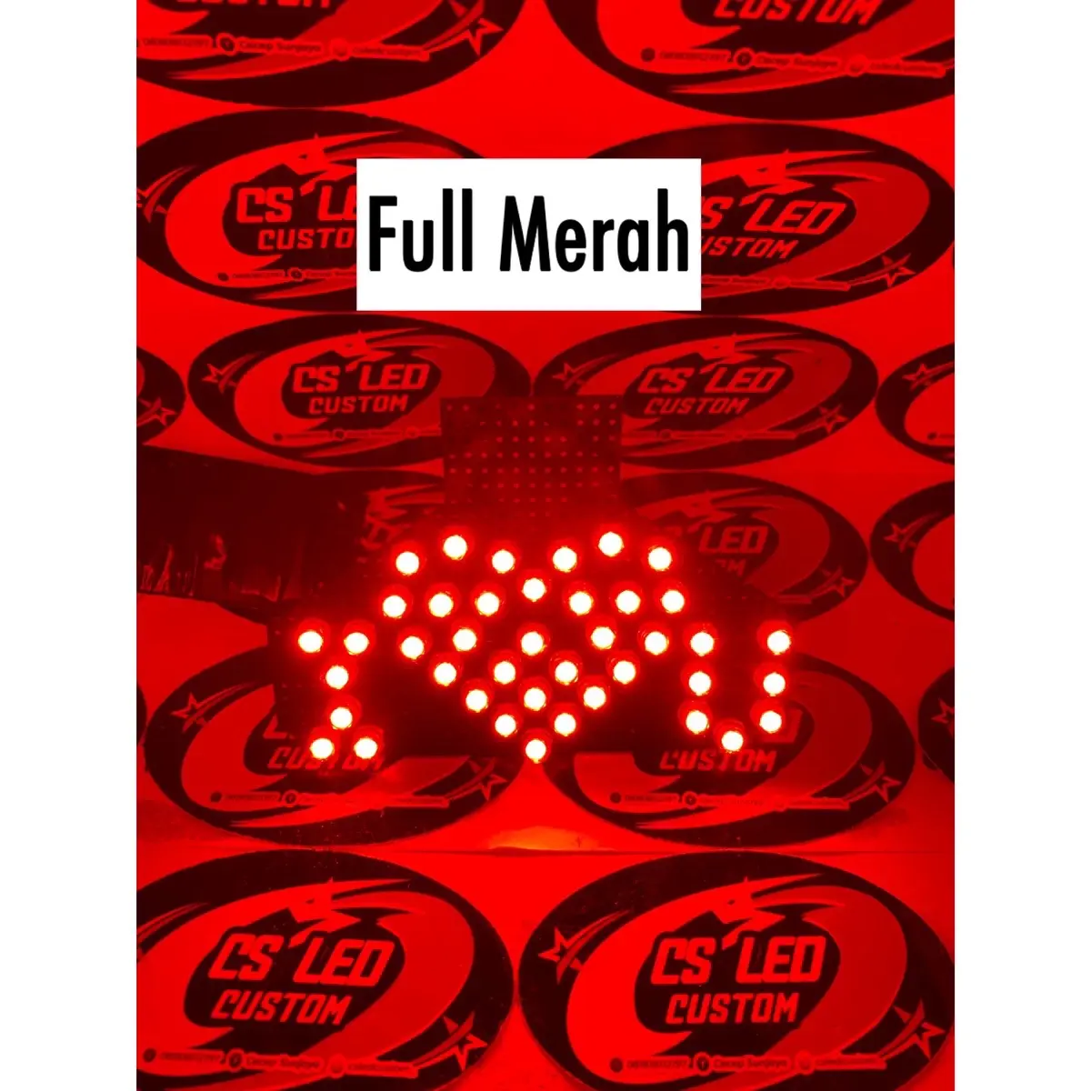 Stoplamp Running model i love you beat deluxe/street/cbs 2020-2023 Lampu