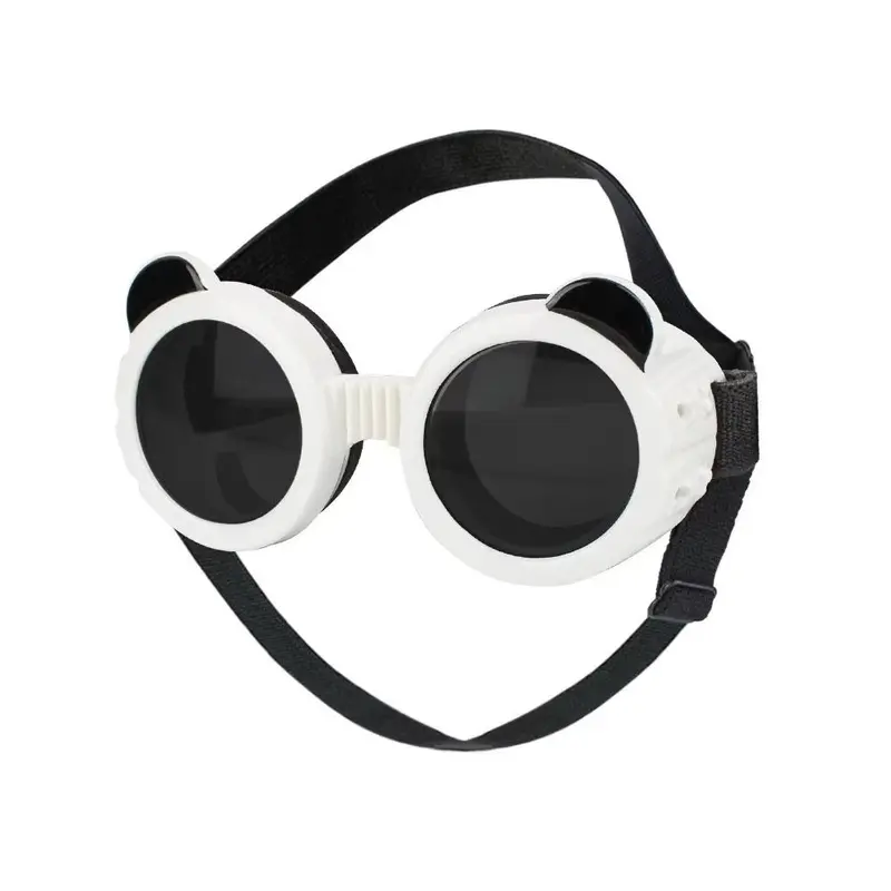 Pet Goggles, 1 Box UV Protection Adjustable Straps Dog Goggles, Windproof Motorcycle Dog Goggles, Pet Supplies for Outdoor Activities 2