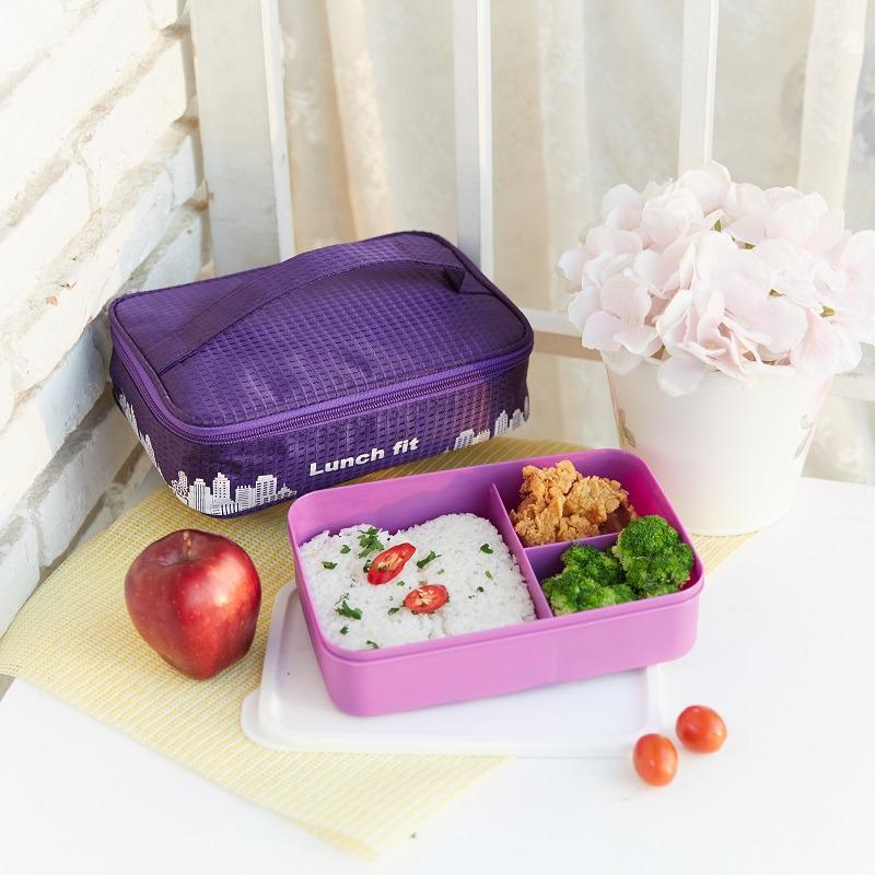 Lunchbox Set Elegan Premium / Kotak Makan Elegan / Kotak Bekal Simple / Lunchbag LUNCH FIT 4