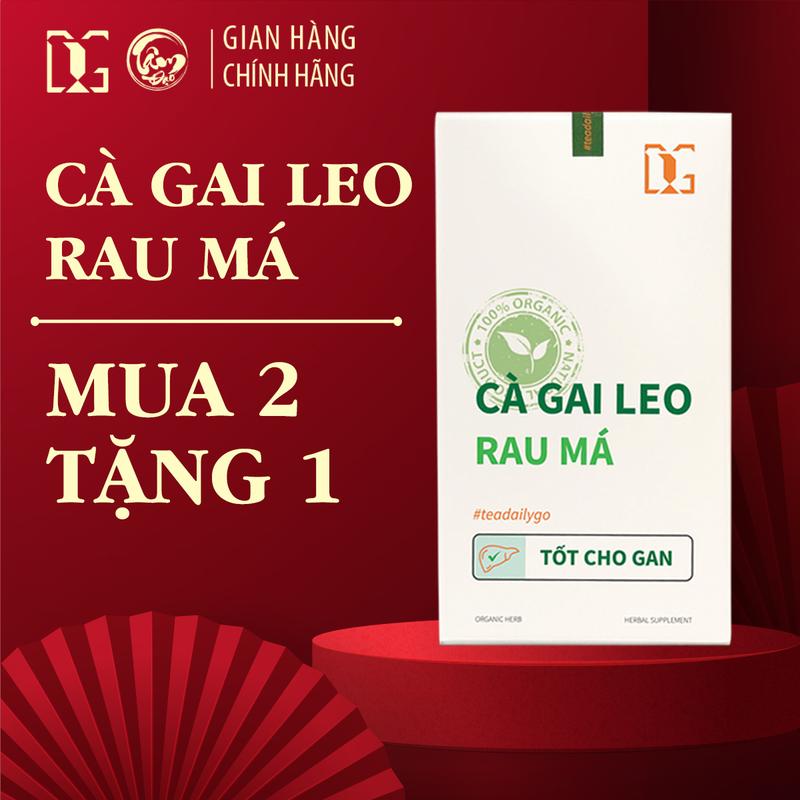 COMBO 3 Hộp Trà Cà Gai Leo Rau Má - Mua 2 tặng 1