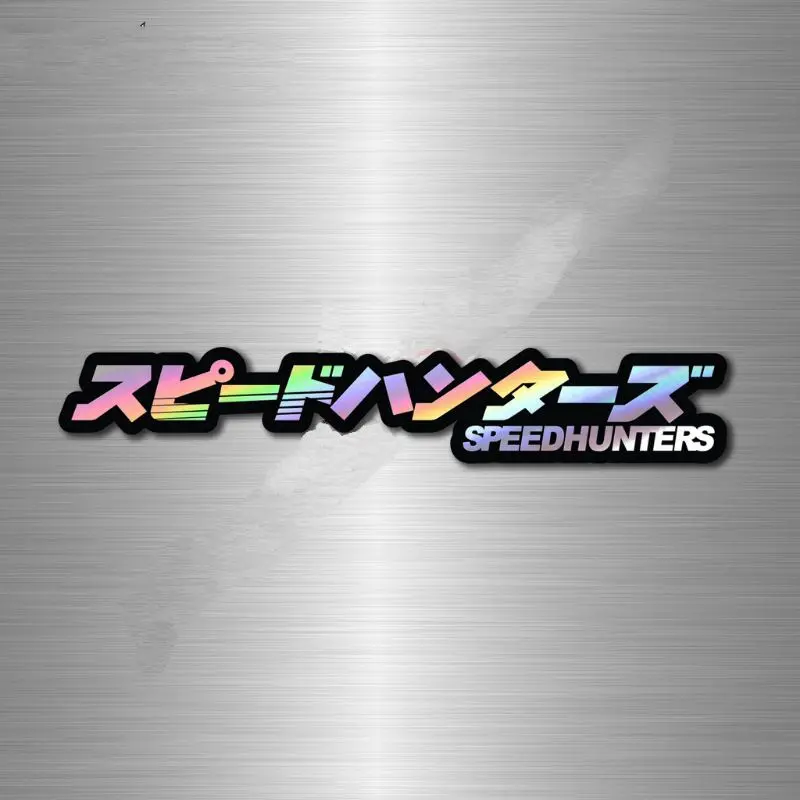 Stiker Cutting Speedhunters Kanji Jepang