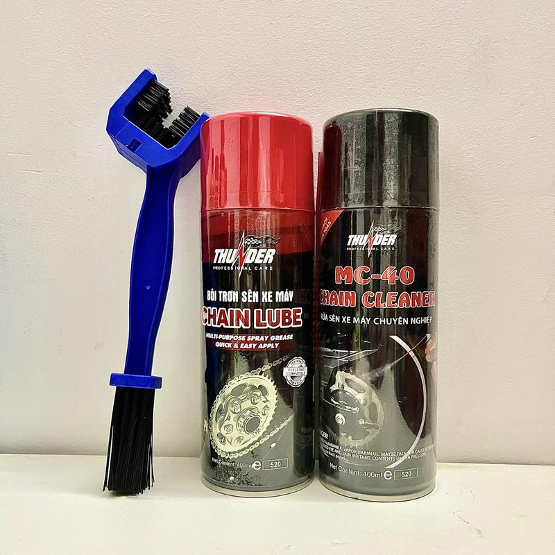 Combo Dưỡng Sên Thunder, Vệ Sinh Sên Thunder 400ml + Bàn Chải Chà Sên chăm sóc sên hoàn hảo