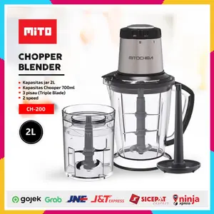 MiTO Food Chopper Blender CH-200 Mitochiba CH 200 Bumbu dan Daging