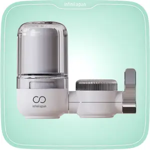 Tap Water Purifier 7 Layer Penyaring Keran Air | Keran air Jernih Portable | Filter Air Wastafel | Penyaring Air Bersih Rumah Tangga | Filter Kran Wastafel |INFINILAPAN