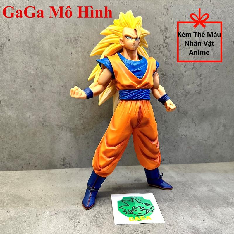Mô Hình DragonBall Nhân Vật Goku SSJ3 Cao 28cm Hộp Màu - GaGaMoHinh Toy Đồ Chơi