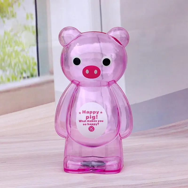 Con Heo Tiết Lộ Gấu, Thiết Kế Hoạt Hình Dễ Thương, Con Heo Tiết Lộ Tiền, Quà Tặng Sáng Tạo Cho Trẻ Em, Thích Hợp Cho Trẻ Em Và Người Lớn 1