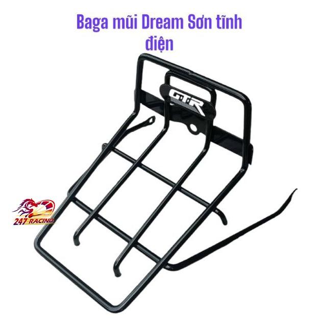 BAGA Mũi DREAM GTR Sơn TĨNH ĐIỆN ĐEN siêu bóng hàng chất lượng