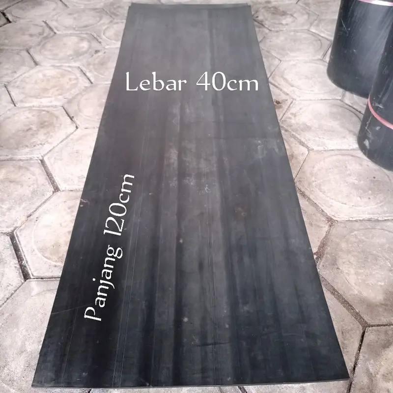 Karpet Karet Conveyor 100% Original untuk Truk Dump - Ukuran 40Cm×120Cm 0