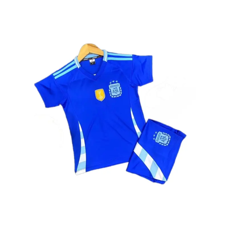 Quần áo bóng đá trẻ em (8-38kg) -  Vải thun lạnh cao cấp - Logo thêu áo, quần - In tên số cho bé theo yêu cầu 1