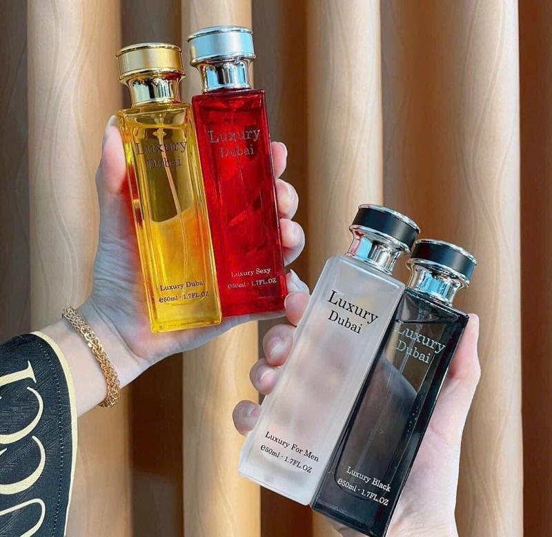  Nước hoa LUXURY DUBAI chai 30ml và 50ml dành cho Nam Nữ Cosmetic Perfume  Women 