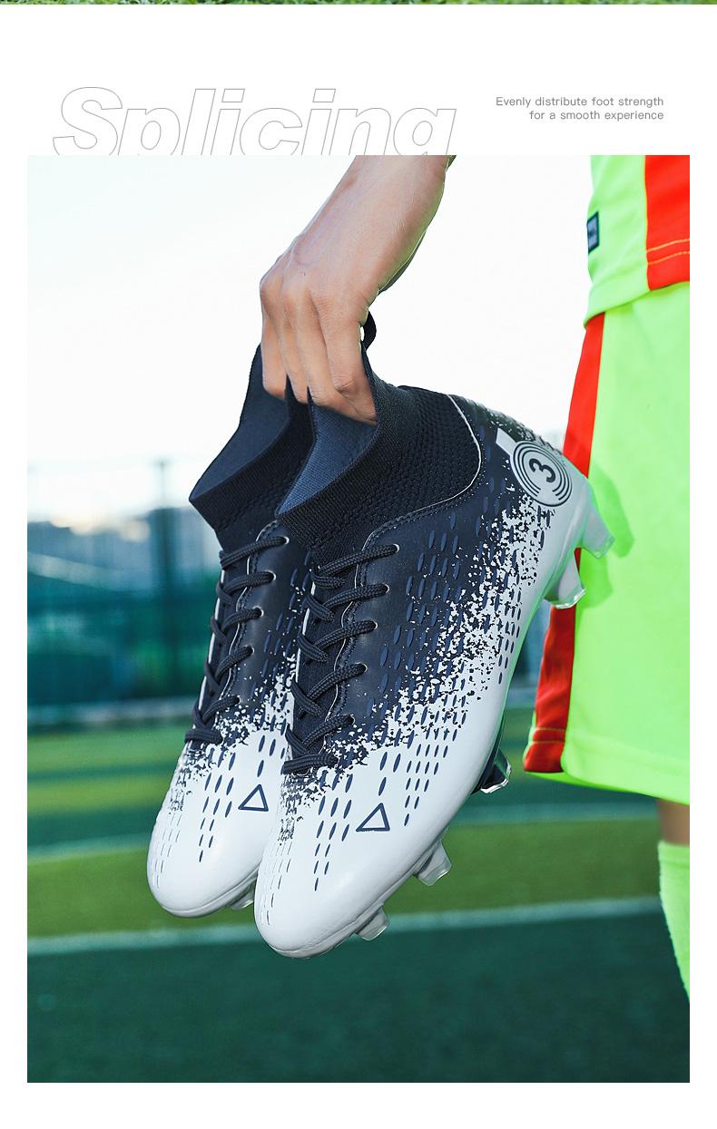 Product Introduction of （SIZE 31-47）Ready Stock Unisex Plus Size Football Shoes Outdoor Futsal Soccer Shoes Non-slip Training Shoes 27