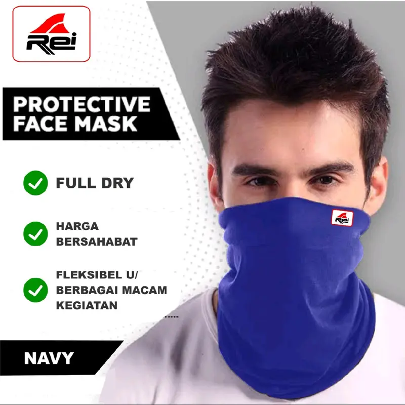 Baff masker bahan spandek masker gunung pelindung wajah multifungsi 3