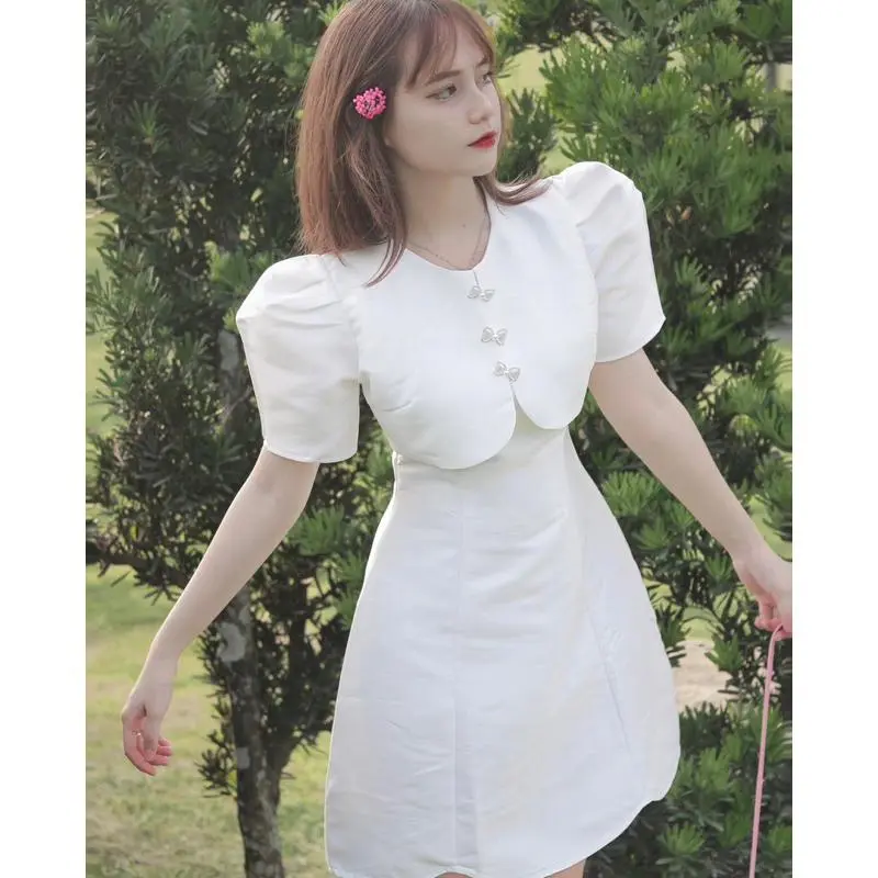 [Giá hủy diệt] [Ảnh thật] Leny Dress ( Đầm dự tiệc tôn dáng đính nơ tiểu thư )